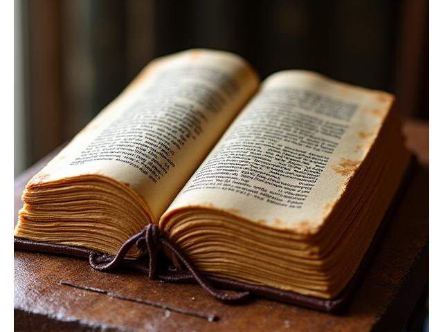 Gâteau sculpté en forme de livre ouvert avec des détails miniatures, montrant une œuvre d'art pâtissière complexe.